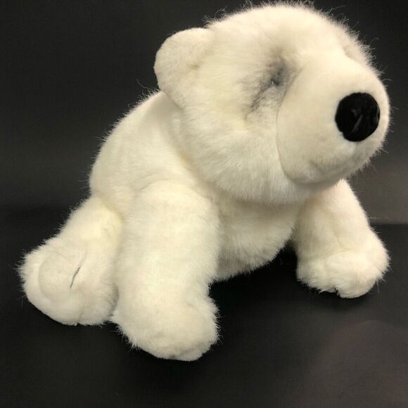 dakin polar bear lou rankin friends fairbanks jr applause plush 10 inch fuzzy - Picture 2 of 11